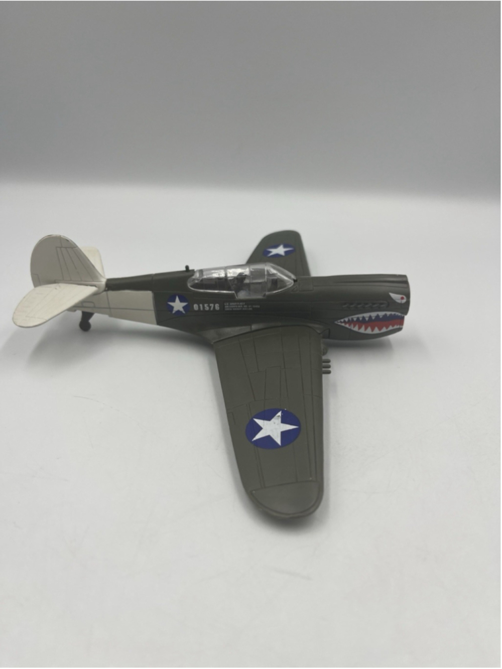 VTG US ARMY P-40F AIR CORPS Plane (FC2003699) 01576 , HAS ITS WHEELS SEE ALL